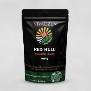 Red Hulu Kratom Crushed Leaf